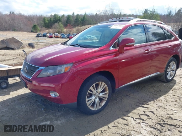 2010 Lexus RX 450h with VIN JTJBC1BAXA2008055, listed as a IAAI auction lot 41967991 with 182,736 mi miles and . Bid and sale history available at DreamBid. Image 2.