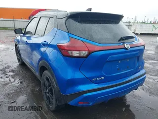 2021 Nissan Kicks SR with VIN 3N1CP5DV9ML562566, listed as a IAAI auction lot 41795765 with 68,455 mi miles and . Bid and sale history available at carsss.com. Image 3.