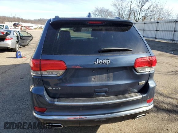 2021 Jeep Grand Cherokee Summit with VIN 1C4RJFJG8MC759390, listed as a Copart auction lot 45043434 with 33,376 mi miles. Bid and sale history available at carsss.com. Image 6.