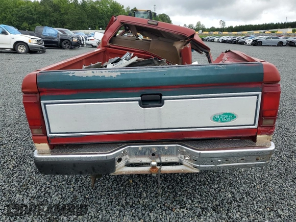 1987 Ford Ranger with VIN 1FTBR10T7HUC19721, listed as a Copart auction lot 83959854 with 33,497 mi miles and Salvage Title. Bid and sale history available at DreamBid. Image 6.