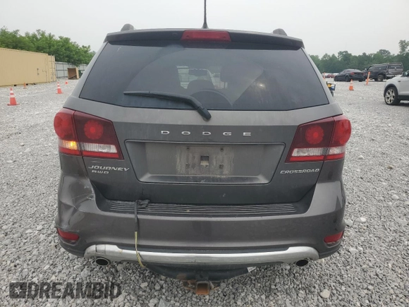 2016 Dodge Journey Crossroad Plus with VIN 3C4PDDGG5GT210958, listed as a Copart auction lot 60235215 with 140,640 mi miles and Salvage title. Bid and sale history available at DreamBid. Image 6.