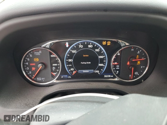 2020 GMC Acadia Denali z VIN 1GKKNXLSXLZ230584, wystawiony jako Copart lot #54346055 z przebiegiem 38 208 mil mil oraz Szkoda całkowita • Salvage title. Historia ofert i sprzedaży dostępna na DreamBid. Obrazek 9.