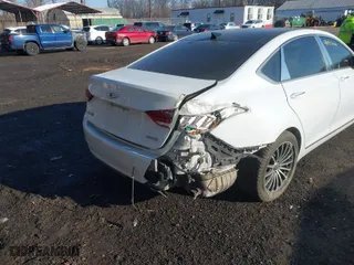 2015 Hyundai Genesis 3.8L with VIN KMHGN4JE7FU023547, listed as a IAAI auction lot 41457666 with 158,255 mi miles. Bid and sale history available at carsss.com. Image 6.