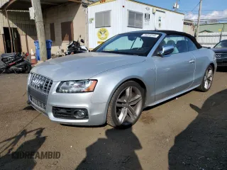 2010 Audi S5 Prestige with VIN WAUVGAFH6AN014278, listed as a Copart auction lot 75323244 with 84,731 mi miles and Salvage Title. Bid and sale history available at carsss.com. Image 1.