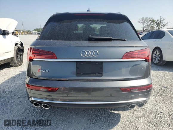 2021 Audi SQ5 Premium Plus with VIN WA1B4AFY1M2035067, listed as a Copart auction lot 55983255 with 60,302 mi miles and Clean Title. Bid and sale history available at DreamBid. Image 6.