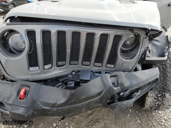 2023 Jeep Wrangler Rubicon with VIN 1C4HJXFG2PW654115, listed as a Copart auction lot 85672984 with 30,794 mi miles and Salvage Title. Bid and sale history available at carsss.com. Image 13.