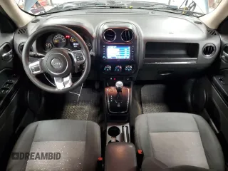 2016 Jeep Patriot Sport with VIN 1C4NJRBB7GD535528, listed as a Copart auction lot 56628325 with 122,278 mi miles and Salvage title. Bid and sale history available at DreamBid. Image 8.