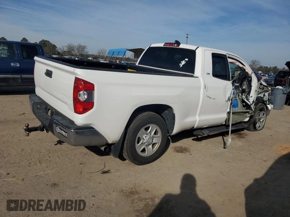 2020 Toyota Tundra 2WD SR with VIN 5TFRY5F17LX262445, listed as a Copart auction lot 43145845 with 64,060 mi miles and Salvage Title. Bid and sale history available at carsss.com. Image 3.