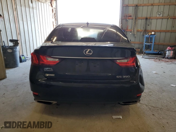 2015 Lexus GS 350 with VIN JTHBE1BLXFA017638, listed as a Copart auction lot 41739114 with 147,333 mi miles and Salvage Title. Bid and sale history available at carsss.com. Image 6.