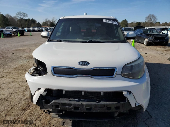 2015 Kia Soul with VIN KNDJN2A28F7222335, listed as a Copart auction lot 49319005 with 178,420 mi miles and Salvage Title. Bid and sale history available at carsss.com. Image 5.