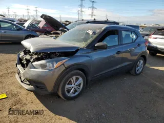 2019 Nissan Kicks SR with VIN 3N1CP5CU9KL491357, listed as a Copart auction lot 82594634 with 32,518 mi miles and Salvage Title. Bid and sale history available at carsss.com. Image 1.