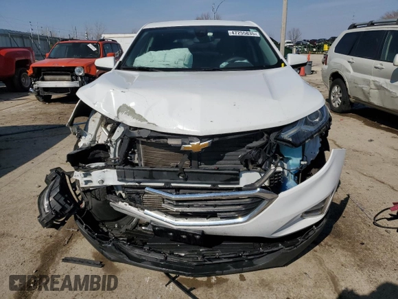 2020 Chevrolet Equinox LT with VIN 3GNAXUEV0LS508243, listed as a Copart auction lot 47255835 with 103,202 mi miles and Salvage Title. Bid and sale history available at DreamBid. Image 5.