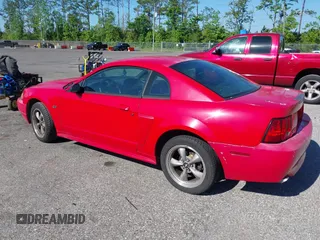 2002 Ford Mustang GT Deluxe with VIN 1FAFP42X42F103211, listed as a IAAI auction lot 42015683 with 210,545 mi miles. Bid and sale history available at carsss.com. Image 3.