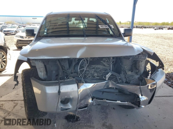 2012 Nissan Titan SV with VIN 1N6AA0EK5CN327266, listed as a Copart auction lot 49706135 with 188,366 mi miles and Salvage Title. Bid and sale history available at DreamBid. Image 5.