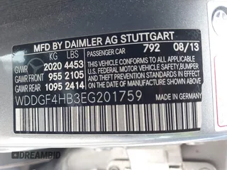 2014 Mercedes-Benz C-Class C 250 Sport with VIN WDDGF4HB3EG201759, listed as a IAAI auction lot 41828314 with 111,161 mi miles. Bid and sale history available at carsss.com. Image 9.
