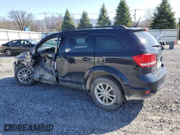 2013 Dodge Journey SXT with VIN 3C4PDDBG3DT572872, listed as a Copart auction lot 54147785 with 147,959 mi miles and Salvage Title. Bid and sale history available at DreamBid. Image 2.