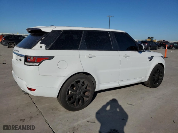 2015 Land Rover Range Rover Sport HSE with VIN SALWR2VF8FA613777, listed as a Copart auction lot 49353065 with 116,597 mi miles and Salvage Title. Bid and sale history available at carsss.com. Image 3.