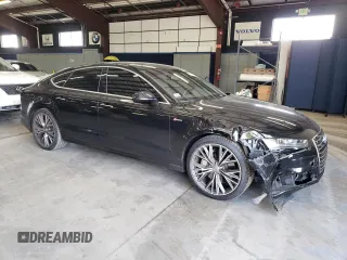 2016 Audi A7 3.0 Premium Plus with VIN WAUWGAFC5GN064672, listed as a Copart auction lot 71574044 with 64,927 mi miles and Salvage Title. Bid and sale history available at carsss.com. Image 4.