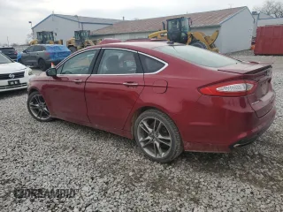 2016 Ford Fusion Titanium with VIN 3FA6P0K95GR104520, listed as a Copart auction lot 52491815 with 116,602 mi miles and Salvage Title. Bid and sale history available at carsss.com. Image 2.