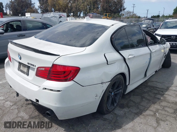 2013 BMW 5 Series 535i with VIN WBAFR7C54DC826402, listed as a IAAI auction lot 41913144 with Not Provided miles and . Bid and sale history available at DreamBid. Image 4.
