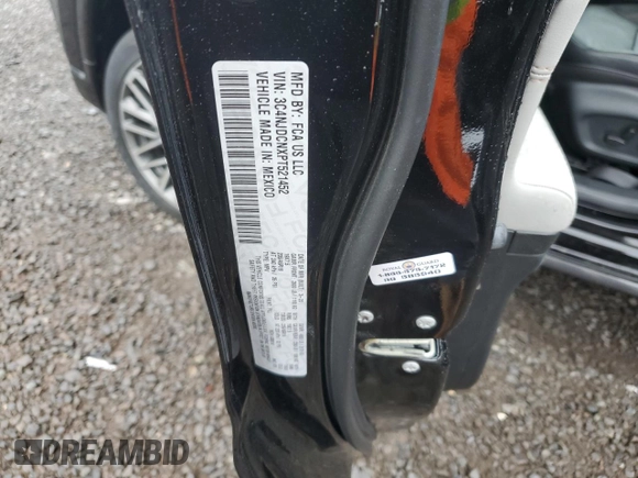 2023 Jeep Compass Limited with VIN 3C4NJDCNXPT521452, listed as a Copart auction lot 56519835 with 10,459 mi miles and Salvage title. Bid and sale history available at DreamBid. Image 13.