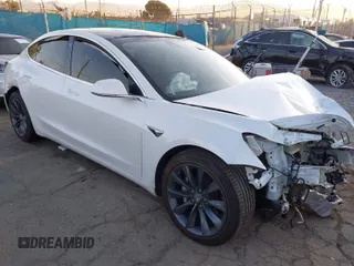 2020 Tesla Model 3 Performance with VIN 5YJ3E1EC1LF602516, listed as a IAAI auction lot 41841216 with 28,967 mi miles and . Bid and sale history available at DreamBid. Image 1.