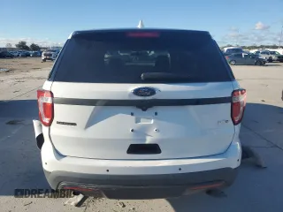 2016 Ford Utility Police Interceptor with VIN 1FM5K8AR9GGA12267, listed as a Copart auction lot 84457244 with 181,440 mi miles and Clean Title. Bid and sale history available at carsss.com. Image 6.