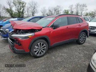 2025 Toyota Corolla Cross XLE с VIN 7MUDAABGXSV121641, выставлен на аукционе Copart как лот 51283055 с пробегом 8 831 миль миль и Списание • Salvage title. История ставок и продаж доступна на DreamBid. Изображение 1.