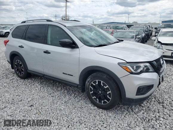 2020 Nissan Pathfinder SL z VIN 5N1DR2CMXLC615610, wystawiony jako Copart lot #47759545 z przebiegiem 58 269 mil mil oraz Szkoda całkowita • Salvage title. Historia ofert i sprzedaży dostępna na DreamBid. Obrazek 4.