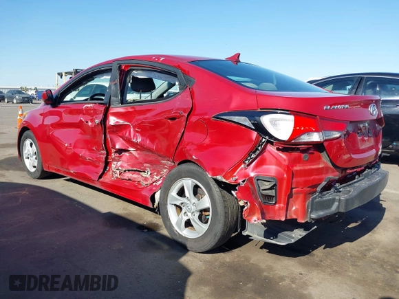 2014 Hyundai Elantra SE z VIN KMHDH4AE3EU215699, wystawiony jako IAAI lot #42096176 z przebiegiem 82 209 mil mil oraz . Historia ofert i sprzedaży dostępna na DreamBid. Obrazek 6.