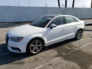 2016 Audi A3 1.8T Premium with VIN WAUA7GFF6G1022834, listed as a Copart auction lot 50389703 with 37,757 mi miles. Bid and sale history available at carsss.com. Image 1.
