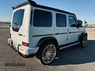 2020 Mercedes-Benz G 63 AMG z VIN WDCYC7HJ0LX335684, wystawiony jako Copart lot #87609355 z przebiegiem 8 807 mil mil oraz Szkoda całkowita • Salvage title. Historia ofert i sprzedaży dostępna na DreamBid. Obrazek 4.