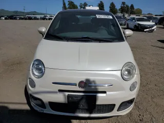 2013 FIAT 500 Sport with VIN 3C3CFFBR4DT624388, listed as a Copart auction lot 52713795 with 106,420 mi miles and Clean Title. Bid and sale history available at carsss.com. Image 5.