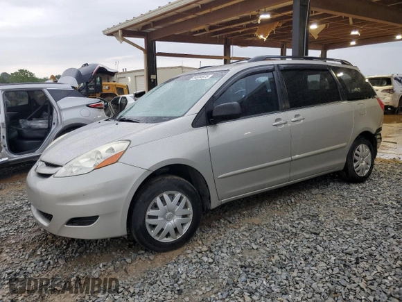 2006 Toyota Sienna CE with VIN 5TDZA23CX6S514174, listed as a Copart auction lot 54004975 with 195,685 mi miles and Salvage Title. Bid and sale history available at DreamBid. Image 1.