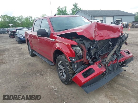 2020 Ford F-150 XL with VIN 1FTEW1EPXLFB52739, listed as a IAAI auction lot 42255638 with 104,123 mi miles and . Bid and sale history available at DreamBid. Image 1.