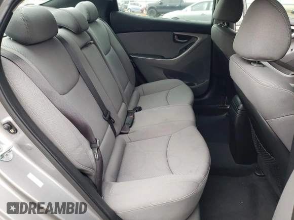 2012 Hyundai Elantra Limited with VIN KMHDH4AE7CU260576, listed as a Copart auction lot 57250045 with 148,418 mi miles and Salvage title. Bid and sale history available at DreamBid. Image 10.