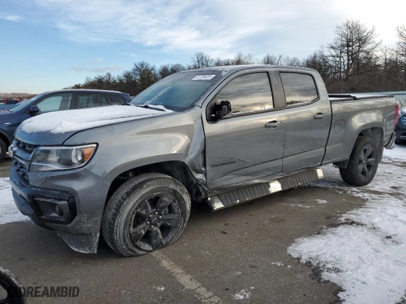 2022 Chevrolet Colorado 2WD LT with VIN 1GCGSCEN0N1177423, listed as a Copart auction lot 41726425 with 29,894 mi miles and Salvage Title. Bid and sale history available at carsss.com. Image 1.