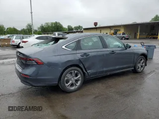 2024 Honda Accord EX with VIN 1HGCY1F38RA086468, listed as a Copart auction lot 60793985 with 4,407 mi miles and Salvage title. Bid and sale history available at DreamBid. Image 3.
