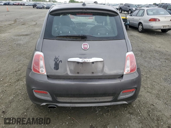 2013 FIAT 500 Sport with VIN 3C3CFFBR2DT726370, listed as a Copart auction lot 49909755 with 69,483 mi miles and Salvage Title. Bid and sale history available at carsss.com. Image 6.