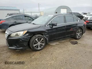 2016 Subaru Legacy 2.5i Limited with VIN 4S3BNBN66G3002508, listed as a Copart auction lot 47892645 with 187,182 mi miles and Salvage Title. Bid and sale history available at carsss.com. Image 1.