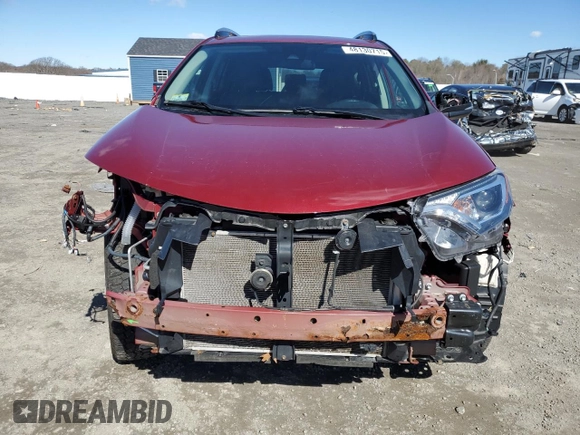 2018 Toyota RAV4 XLE with VIN 2T3RFREVXJW715931, listed as a Copart auction lot 48130715 with 106,324 mi miles and Salvage Title. Bid and sale history available at DreamBid. Image 5.