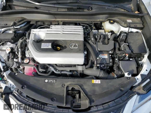 2020 Lexus UX 250h F Sport with VIN JTHR9JBH2L2025902, listed as a Copart auction lot 58944834 with 14,597 mi miles and Salvage title. Bid and sale history available at DreamBid. Image 12.