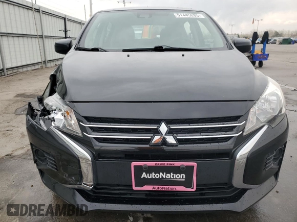2021 Mitsubishi Mirage ES с VIN ML32AUHJ8MH003894, выставлен на аукционе Copart как лот 51445285 с пробегом 57 986 миль миль и Списание • Salvage title. История ставок и продаж доступна на DreamBid. Изображение 5.