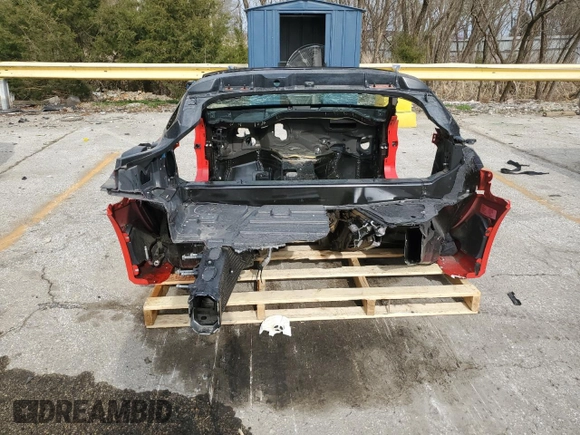 2016 Chevrolet Corvette Z06 1LZ with VIN 1G1YP2D61G5612934, listed as a Copart auction lot 51152545 with 0 mi miles and Salvage Title. Bid and sale history available at carsss.com. Image 6.