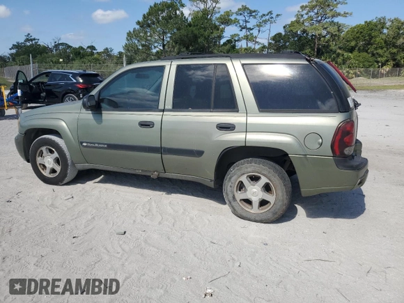 2004 Chevrolet TrailBlazer LT with VIN 1GNDS13S242391524, listed as a Copart auction lot 54650535 with 176,641 mi miles and Salvage Title. Bid and sale history available at DreamBid. Image 2.