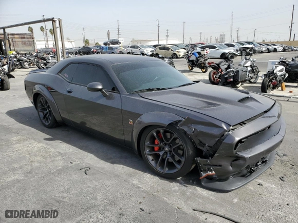 2021 Dodge Challenger R/T Scat Pack Widebody with VIN 2C3CDZFJ6MH571780, listed as a Copart auction lot 79668914 with 39,236 mi miles and Salvage Title. Bid and sale history available at carsss.com. Image 4.