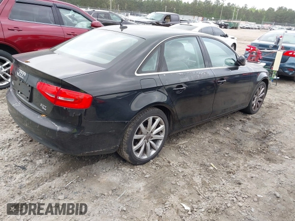 2013 Audi A4 Premium Plus with VIN WAUFFAFL3DN050221, listed as a IAAI auction lot 41949533 with 173,250 mi miles. Bid and sale history available at carsss.com. Image 4.
