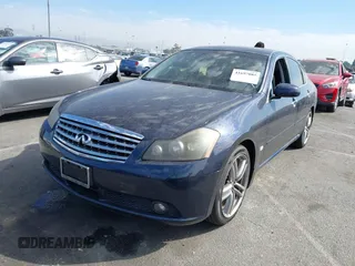 2007 Infiniti M45 Sdn with VIN JNKBY01E07M402596, listed as a IAAI auction lot 41697085 with 185,148 mi miles. Bid and sale history available at carsss.com. Image 2.