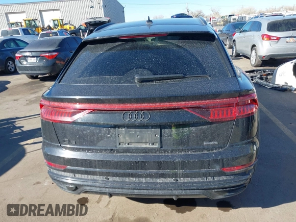 2019 Audi Q8 Prestige with VIN WA1FVAF1XKD031795, listed as a IAAI auction lot 41516515 with 54,407 mi miles and . Bid and sale history available at DreamBid. Image 16.