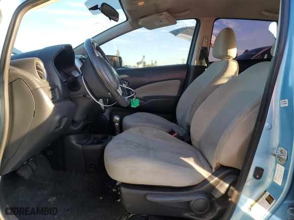 2015 Nissan Versa Note SV with VIN 3N1CE2CP9FL362278, listed as a Copart auction lot 80900474 with 158,879 mi miles and Non Repairable. Bid and sale history available at carsss.com. Image 7.